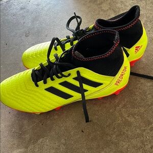 Adidas Predator Men's Soccer Cleats - Yellow and Black